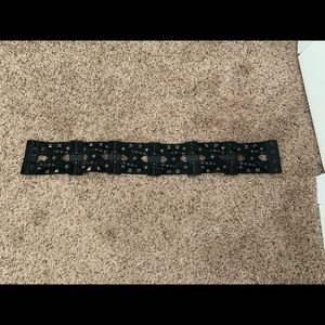 BCBG maxazria belt stretchy material